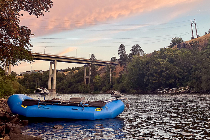 Early morning guided trips on the Spokane River.