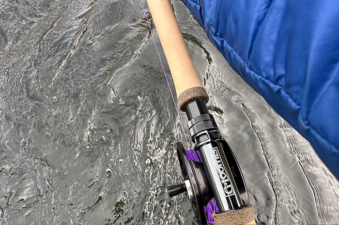 Swinging the Snake River for steelhead in Washington.