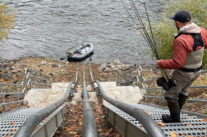 Fall on the Spokane River