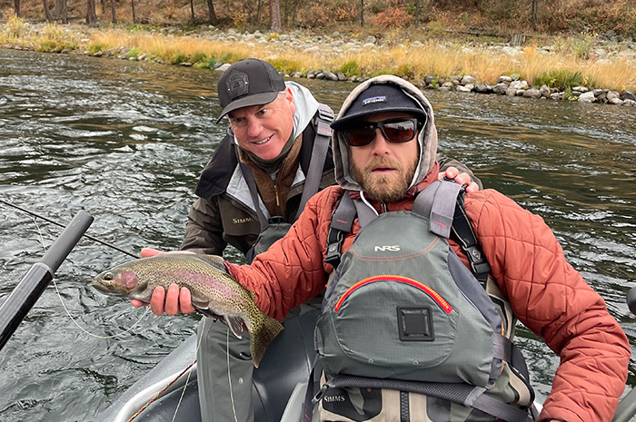 Fall on the Spokane River