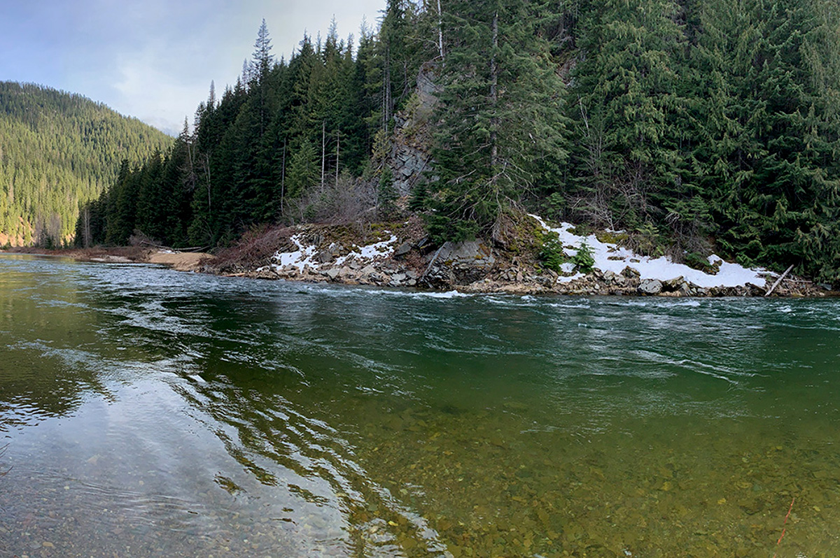 Coeur d'Alene River Idaho