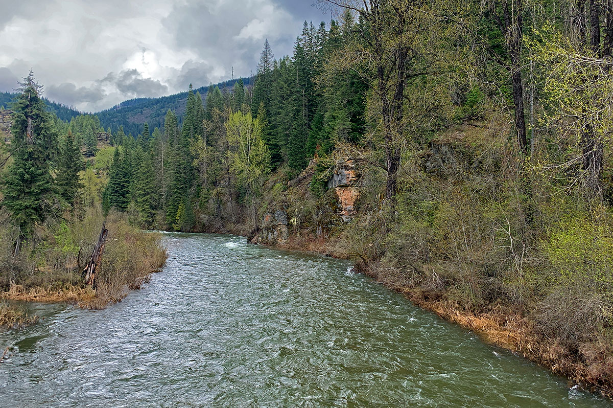 Coeur d'Alene River Idaho