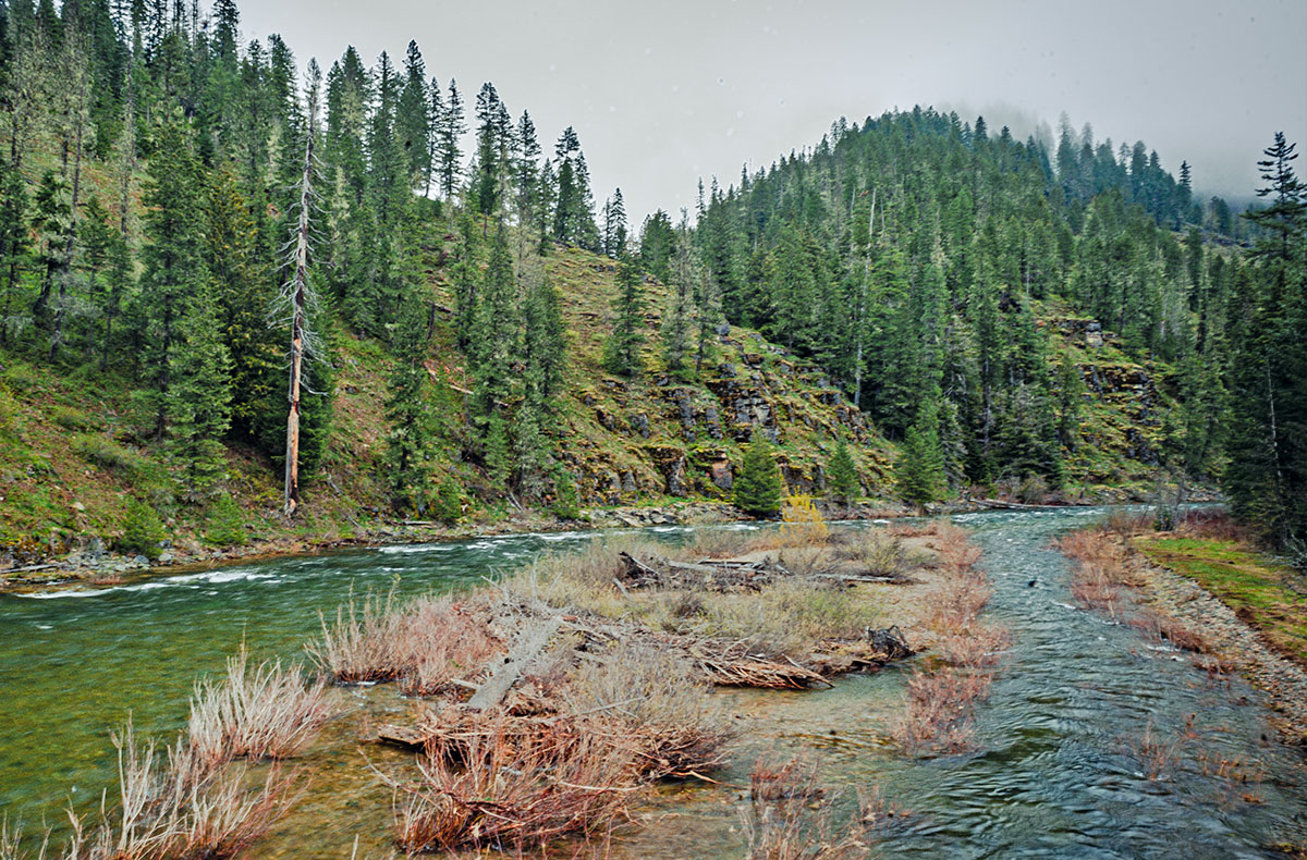 Coeur d'Alene River Idaho