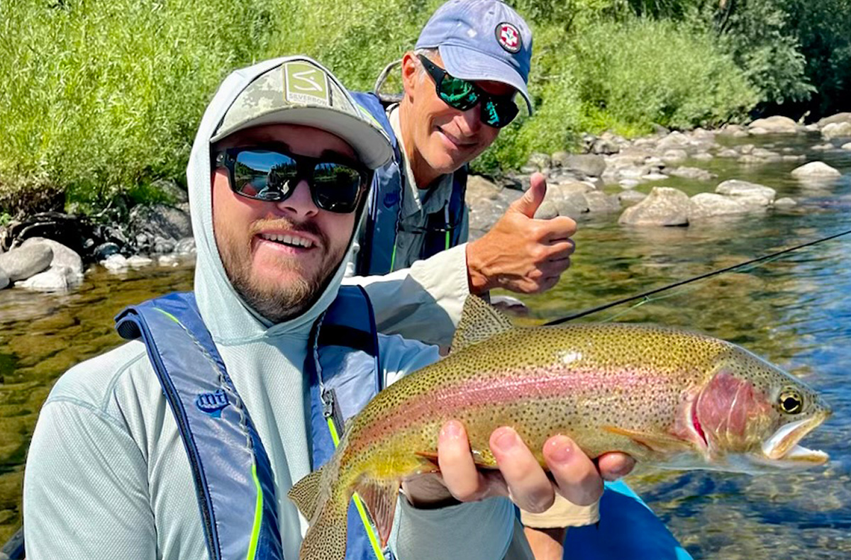 Spokane River Guided Fly Fishing with Kenyon
