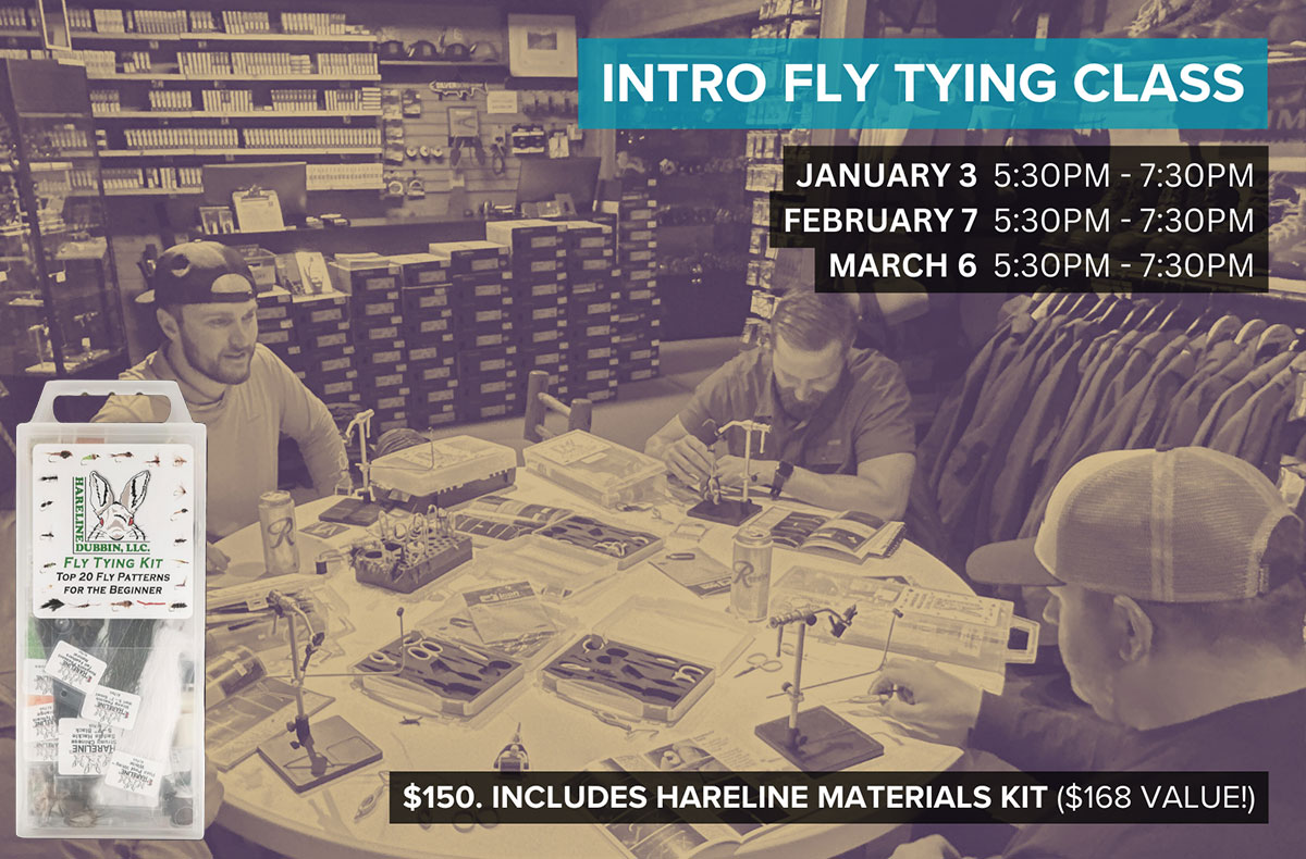 Intro Fly Tying Class and Material Kit