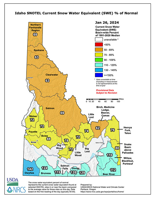 Idaho Snow Pack