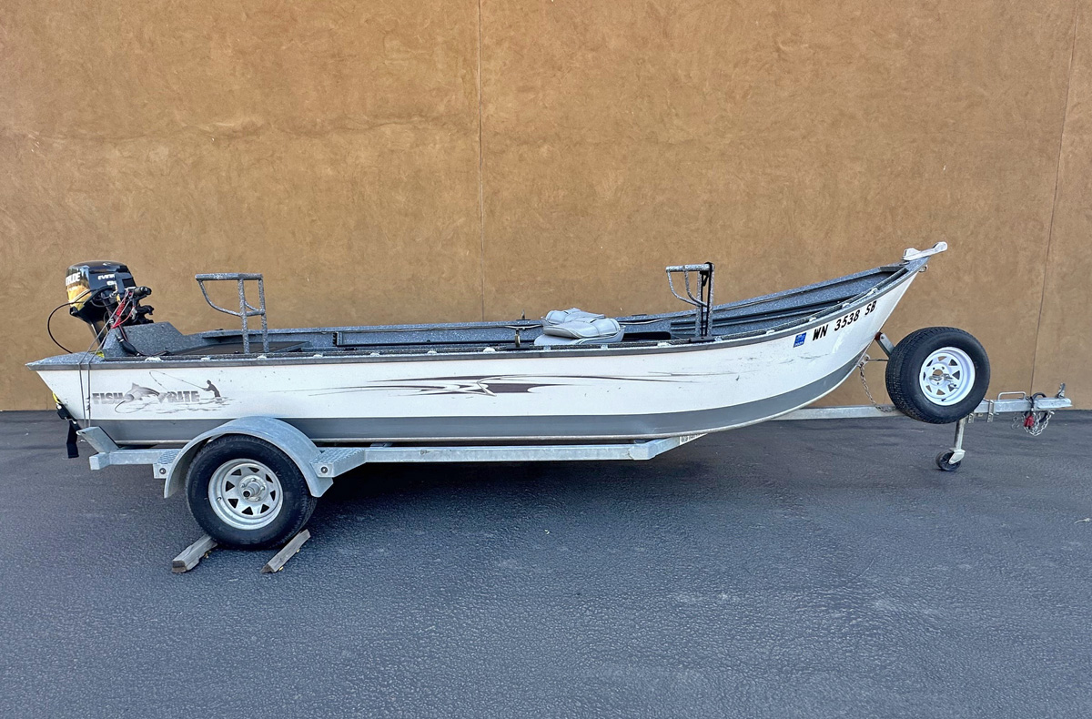 2012 Fish Rite Power Drifter Jet Boat