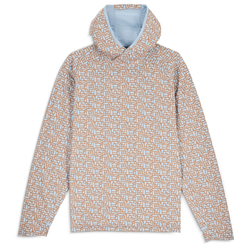 Solarflex Hoody - Block Steel Blue