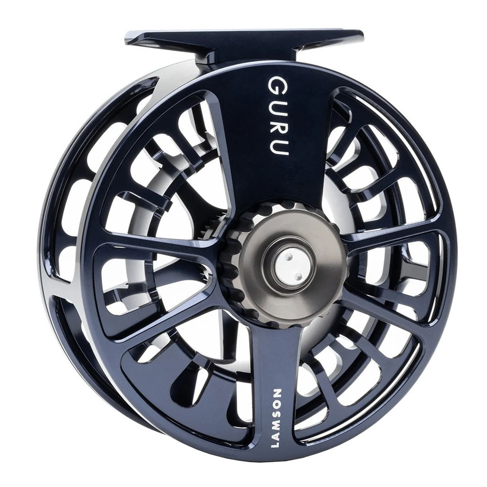 Guru X HD Full Frame Fly Reel - Blue Steel