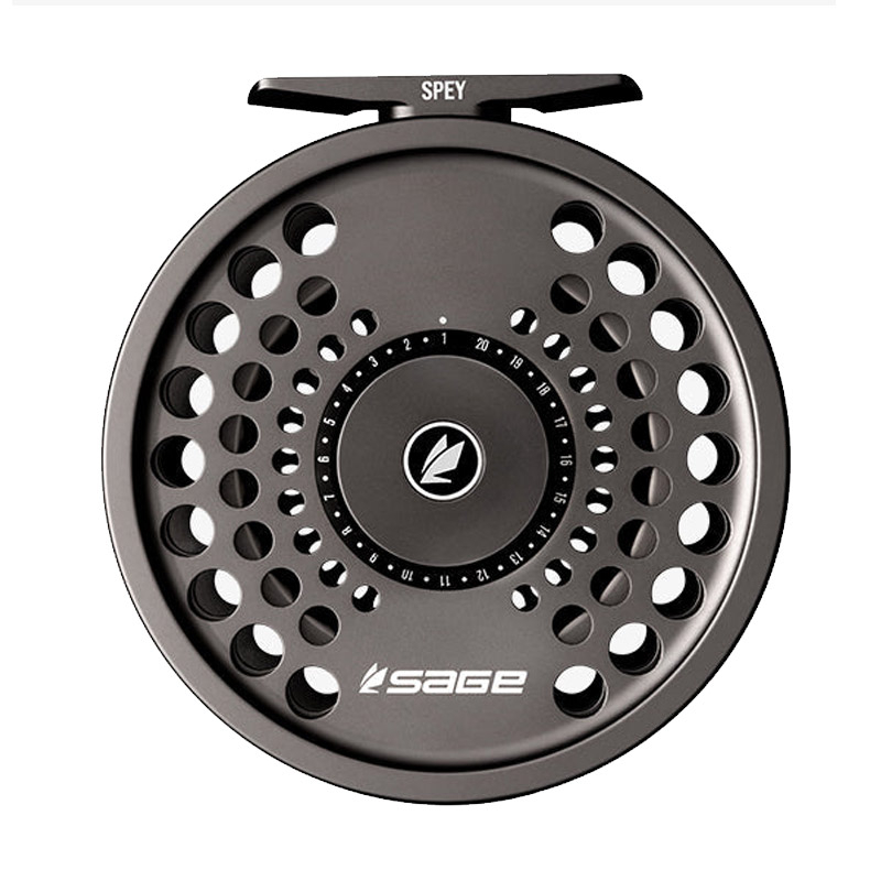 Spey II Fly Reel - Black 6/7/8