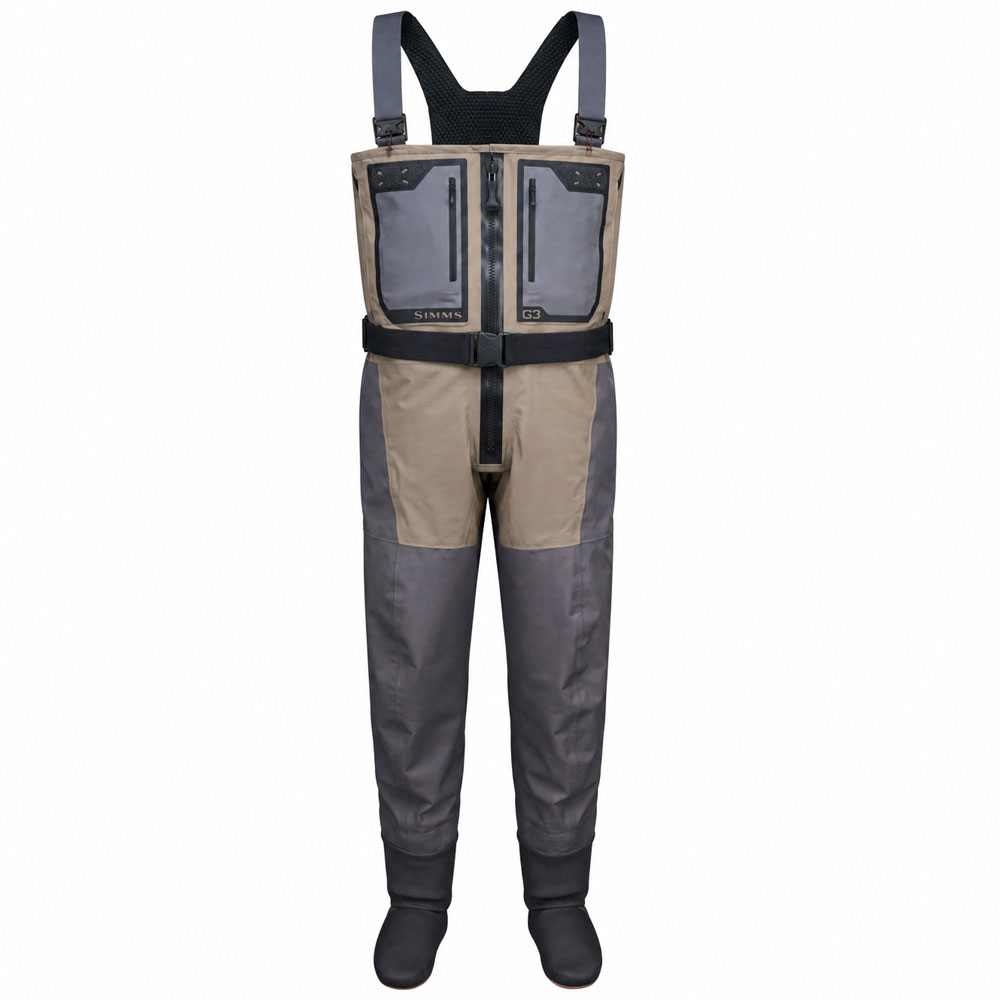 G3Z Pro Stockingfoot Zippered Waders - Dark Elkhorn