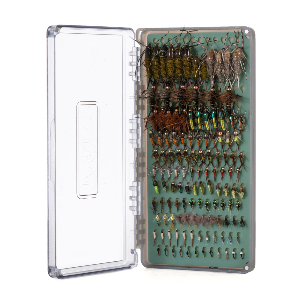 Holds up to 168 flies