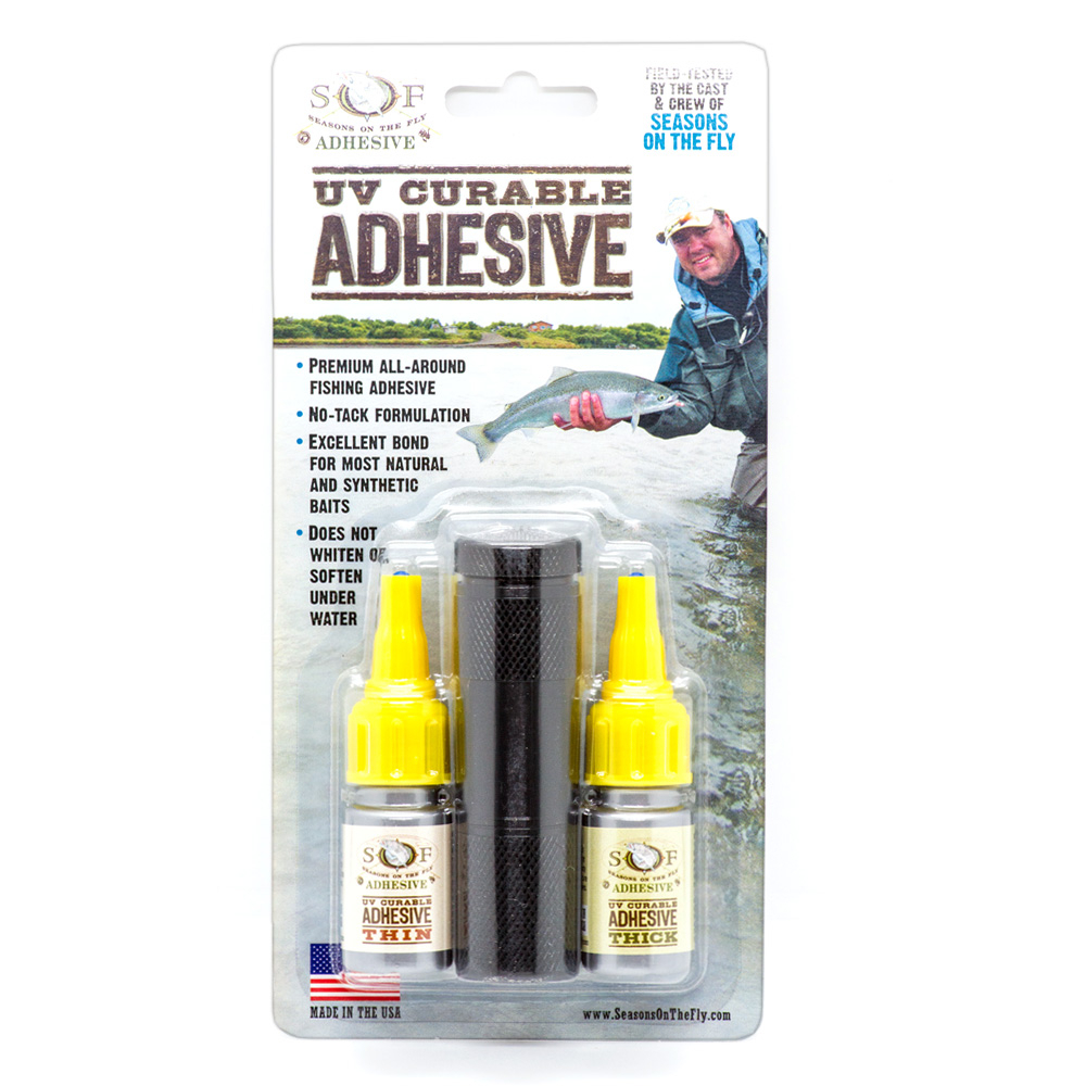 Sof UV Curable Fly-Fishing Adhesive Kit