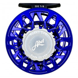 Abel — SDS 7/8 Ported Blue III Fly Reel with Platinum Drag Knob