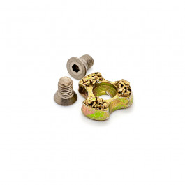 Simms G4 Pro Hardbite Threaded Star Cleats Silver Bow Fly Shop