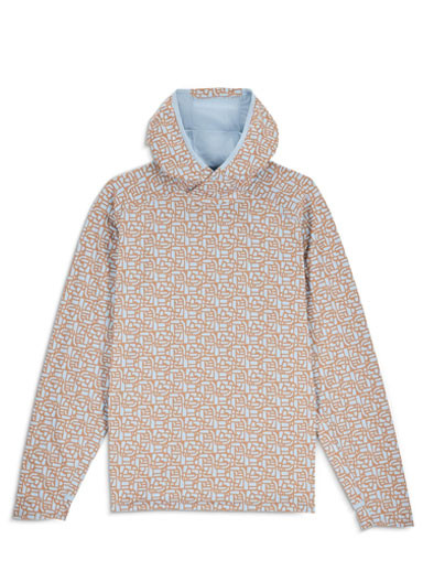 Simms Solarflex Hoody - Block Steel Blue