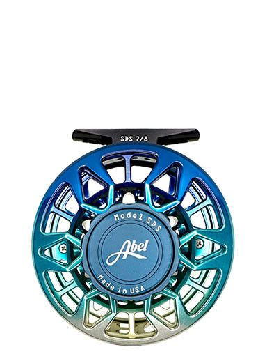 Abel  — SDS 7/8 Ported Flats Fade with Satin Deep Blue Drag Knob