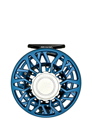 Abel SDS 11/12 Ported Satin Deep Blue Fly Reel