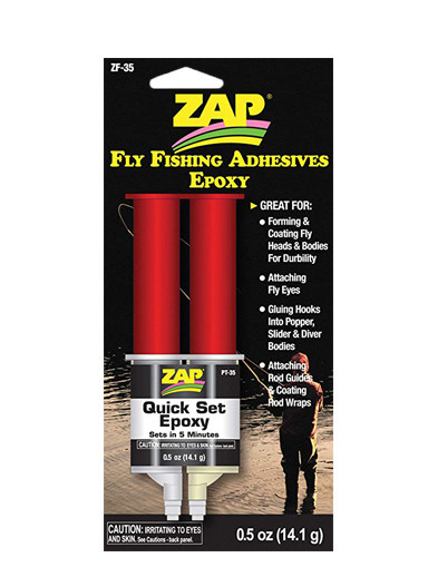 Fly Fishing Zap Quick Set Epoxy