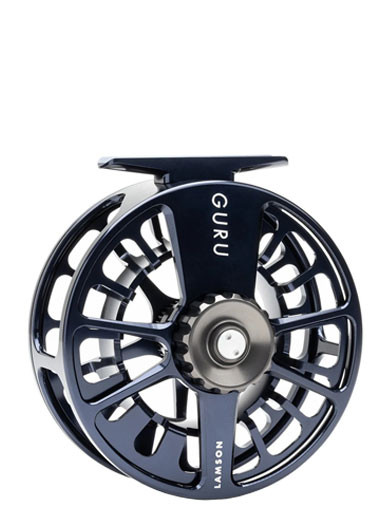 Lamson - Guru X HD Full Frame Fly Reel - Blue Steel