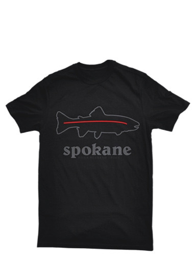 Redband Trout Outline T-Shirt