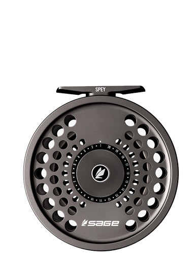 Sage — Spey II Fly Reel - Black 6/7/8
