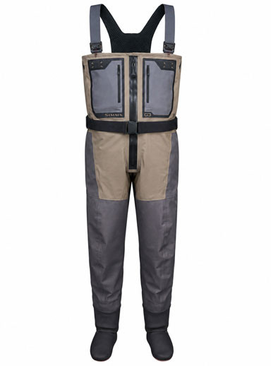 Simms G3Z Pro Stockingfoot Zippered Waders - Dark Elkhorn