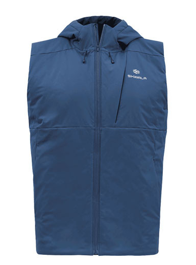 Skwala Fusion 90 Hooded Puffy Vest - Midnight Blue