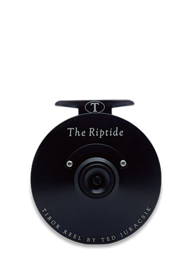 Tibor — Riptide Fly Reel Frost Black