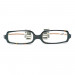 2-piece magnetic clip on reading glasses