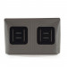 Thunderhead Submersible Pouch Die cut slots for attaching to wading belts or raft frames