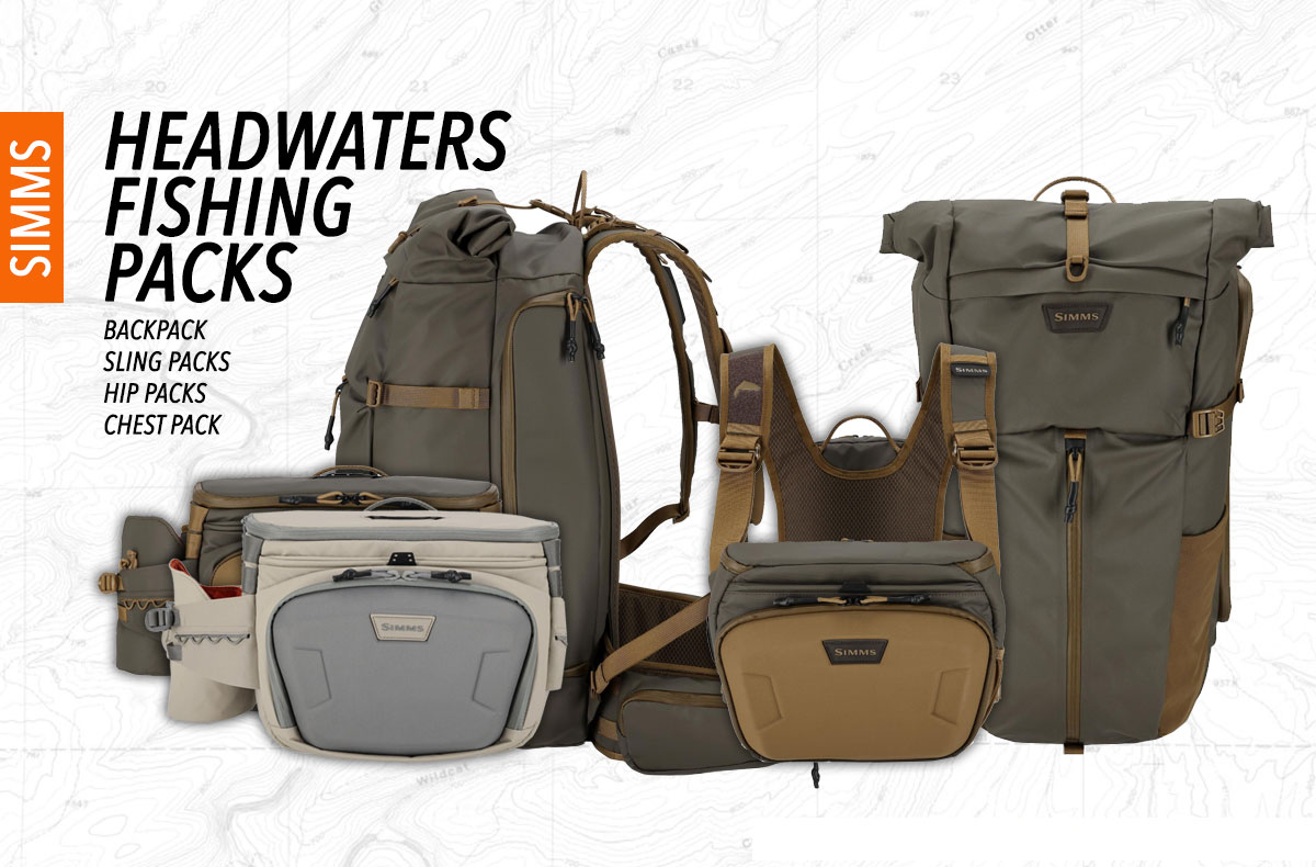 Simms Headwaters Fishing Packs
