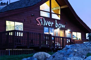 Outside view of the Silver Bow Fly Shop