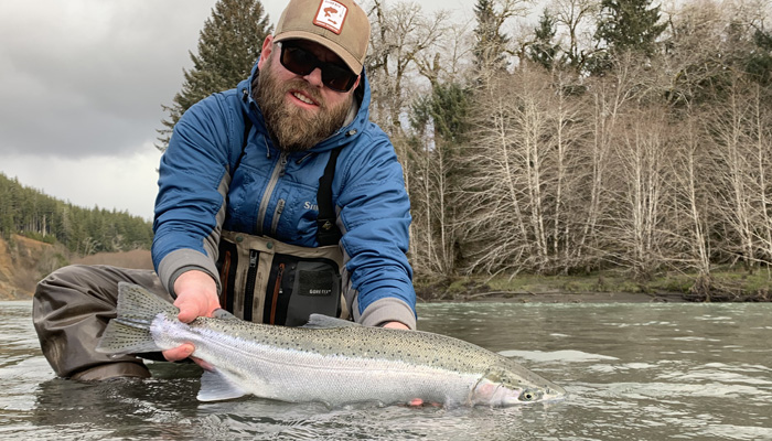 Spokane River and Grande Ronde Steelhead Guide Bjorn Ostby.