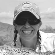 Heather Hodson - Women's Fly Fishing Instructor.
