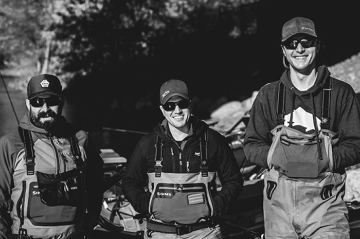 Guide Staff of the Silver Bow out on the Spokane River.