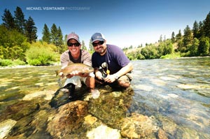 A good solid Redband Rainbow from the Spokane River with Brad from OutThere Monthly Magazine.