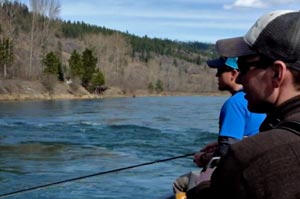 Fly Fishing Streamers on the St. Joe River Pre-Runoff